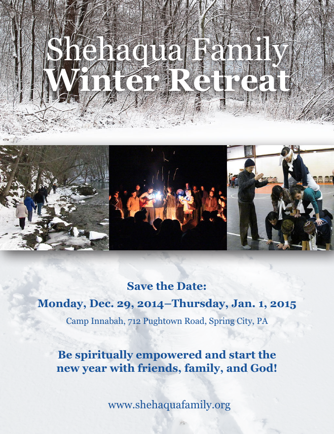 Image showing Winter Retreat Flyer
